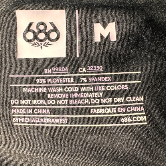 686 Black and White Logo Shirt - Picture 8 of 13